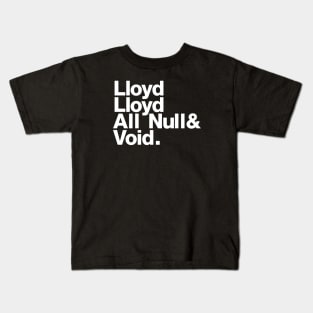 Lloyd Dobler: Experimental Jetset Kids T-Shirt